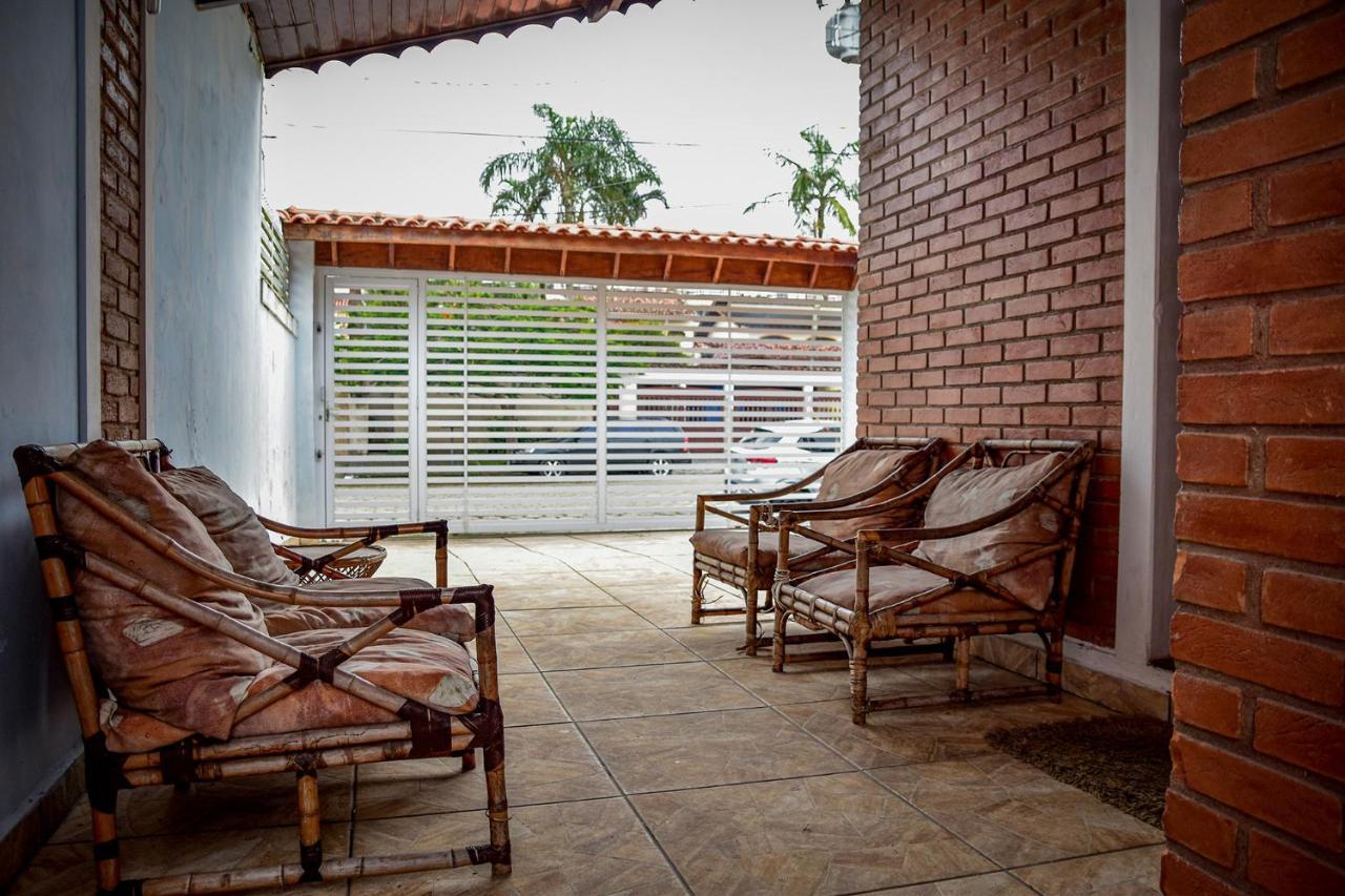Otima Casa Com Wi-Fi A 350M Da Praia De Peruibe Sp Ngoại thất bức ảnh
